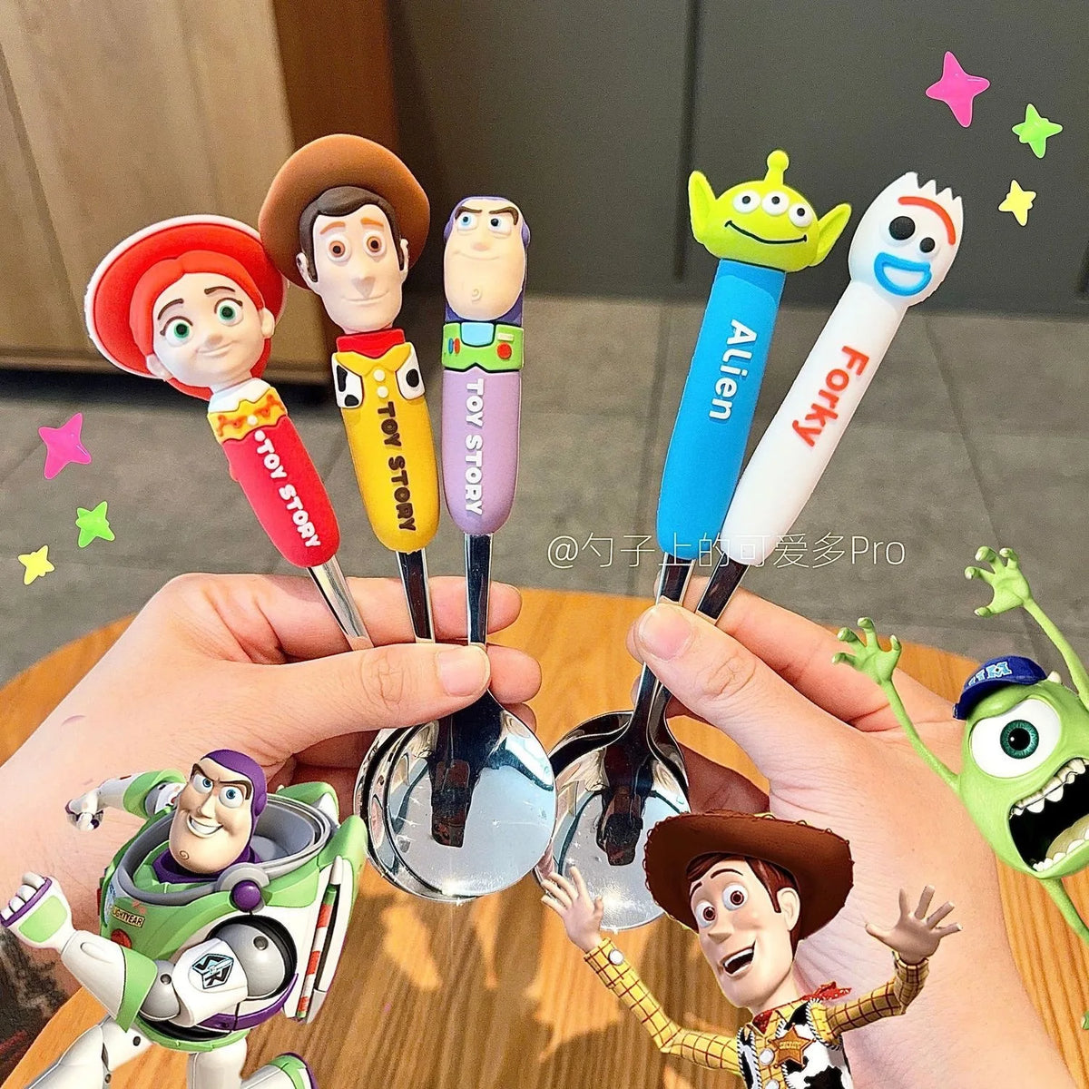 Character Children’s Cutlery Set with Travel Case