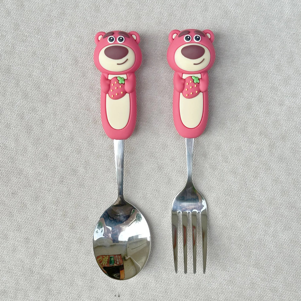 Character Children’s Cutlery Set with Travel Case