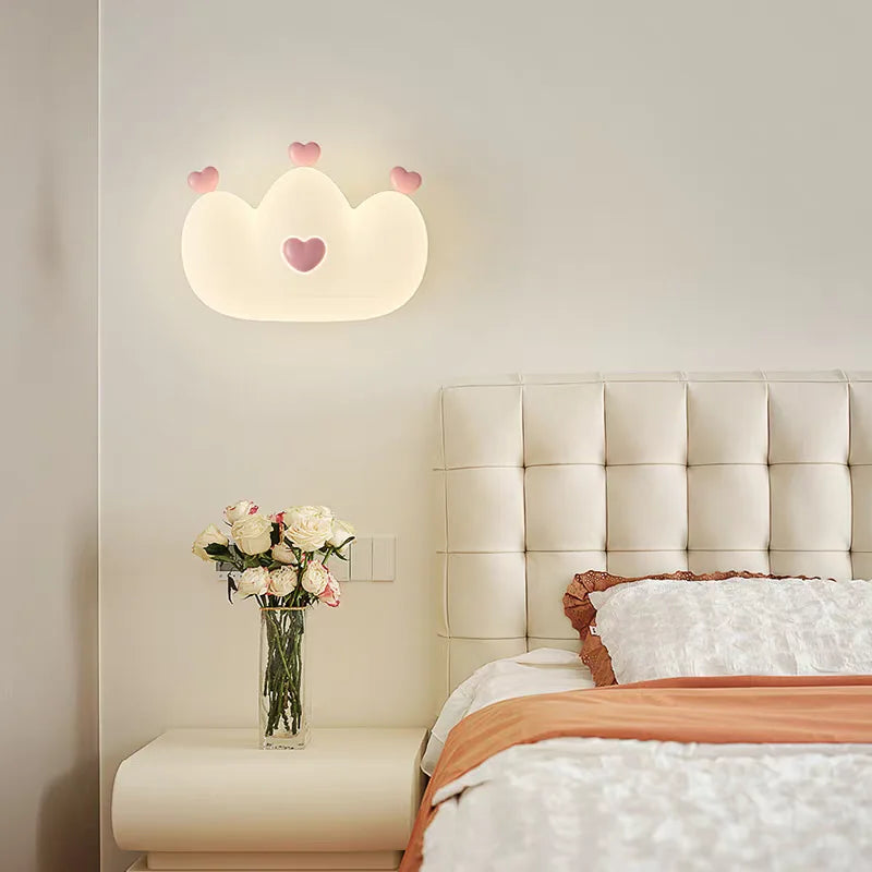 Children’s Cloud Wall Lamp – Warm LED Bedroom Light