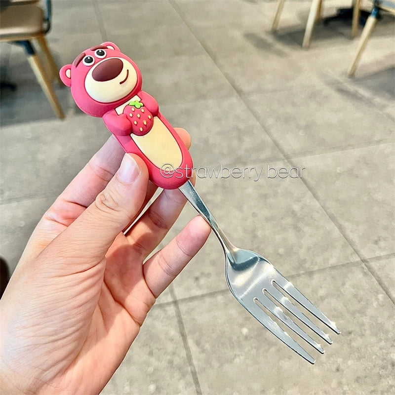 Character Children’s Cutlery Set with Travel Case