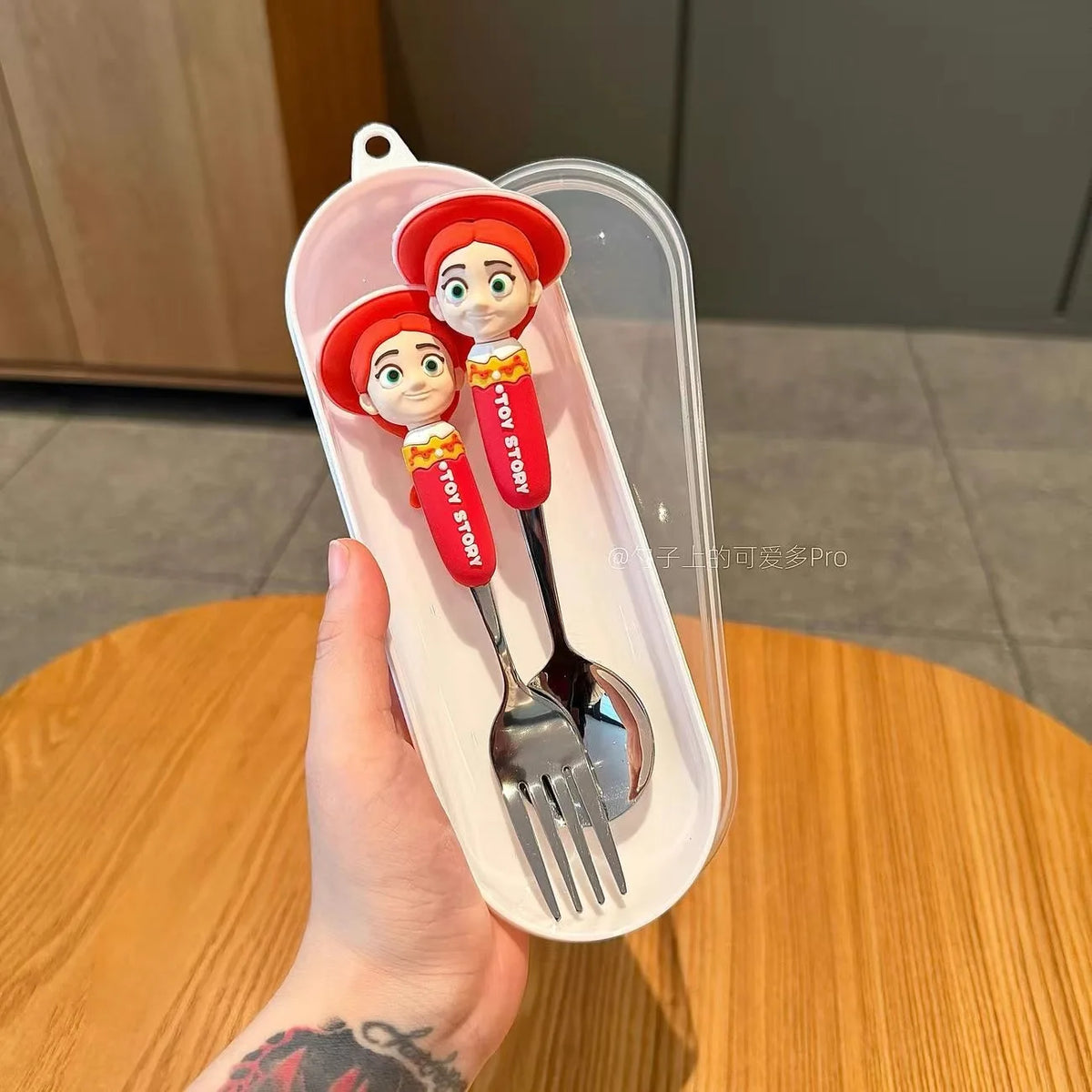 Character Children’s Cutlery Set with Travel Case