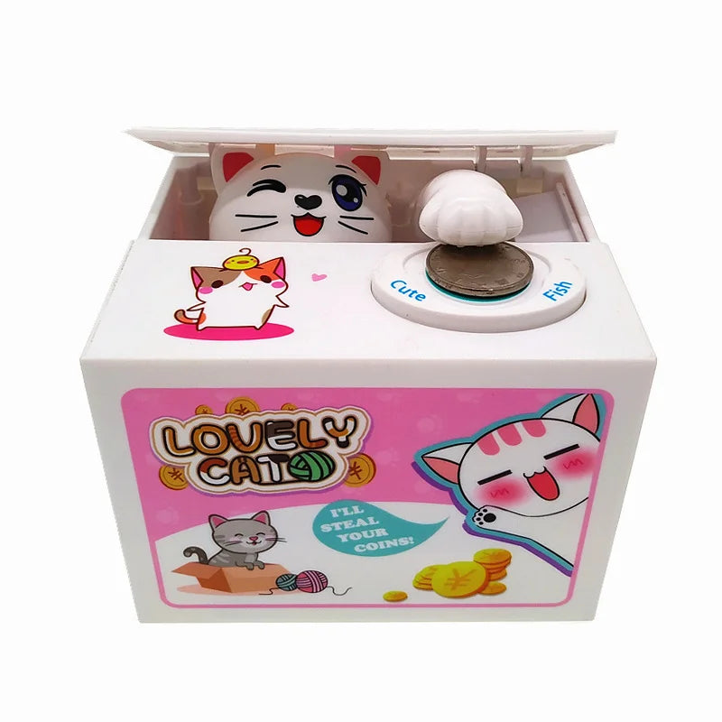 Interactive Coin-Eating Money Box – Automatic Savings Toy