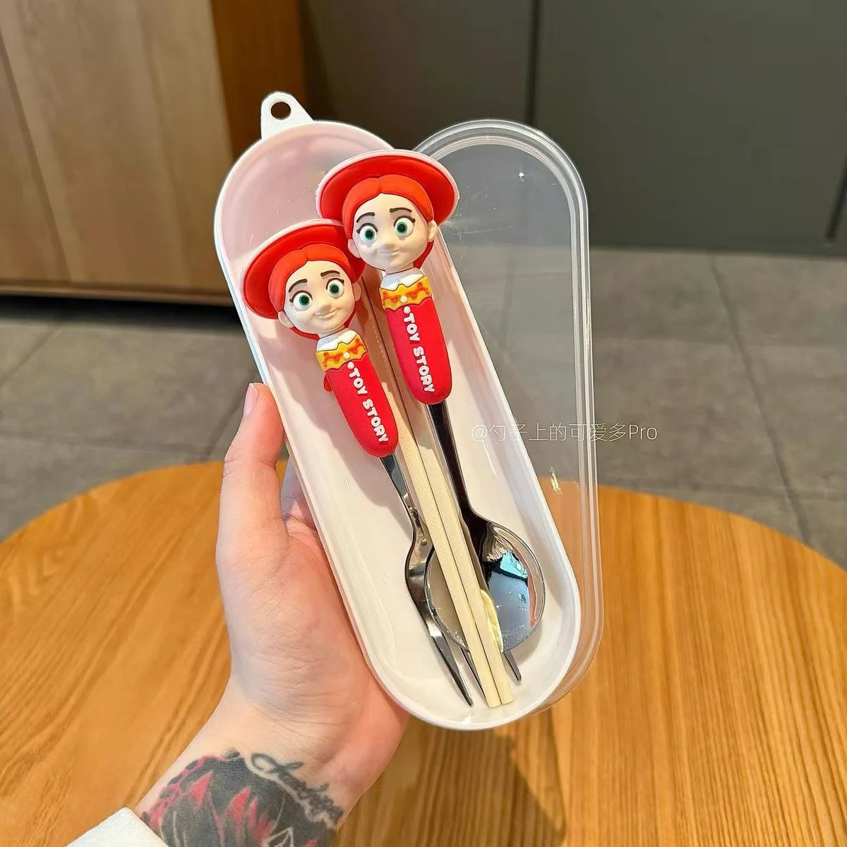 Character Children’s Cutlery Set with Travel Case