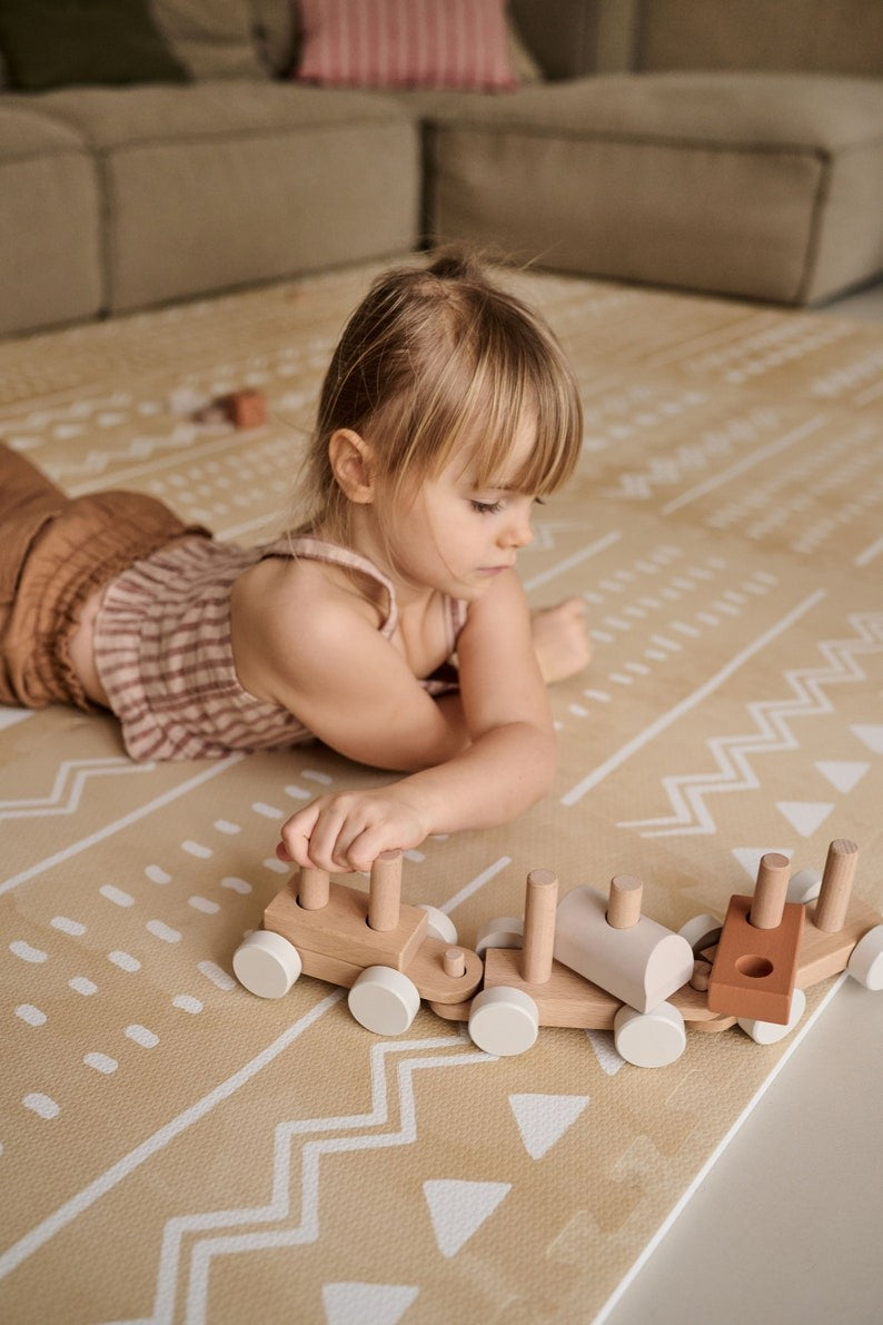 Foam Puzzle Playmat - Boho Sand