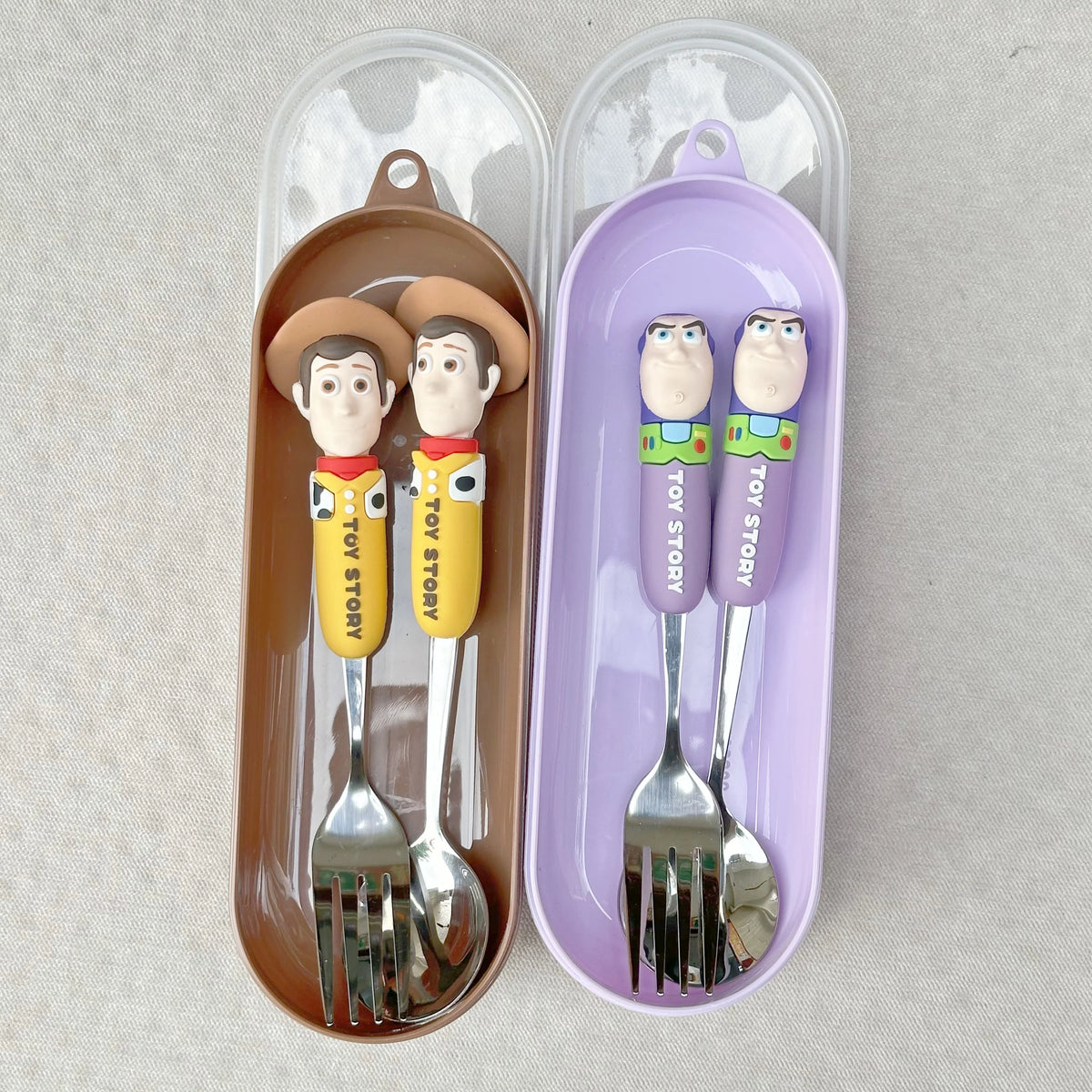 Character Children’s Cutlery Set with Travel Case