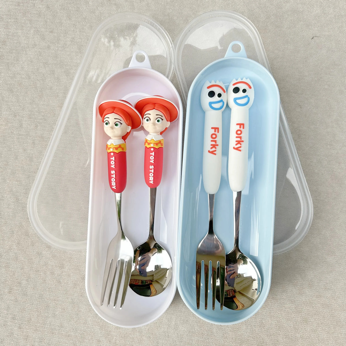 Character Children’s Cutlery Set with Travel Case