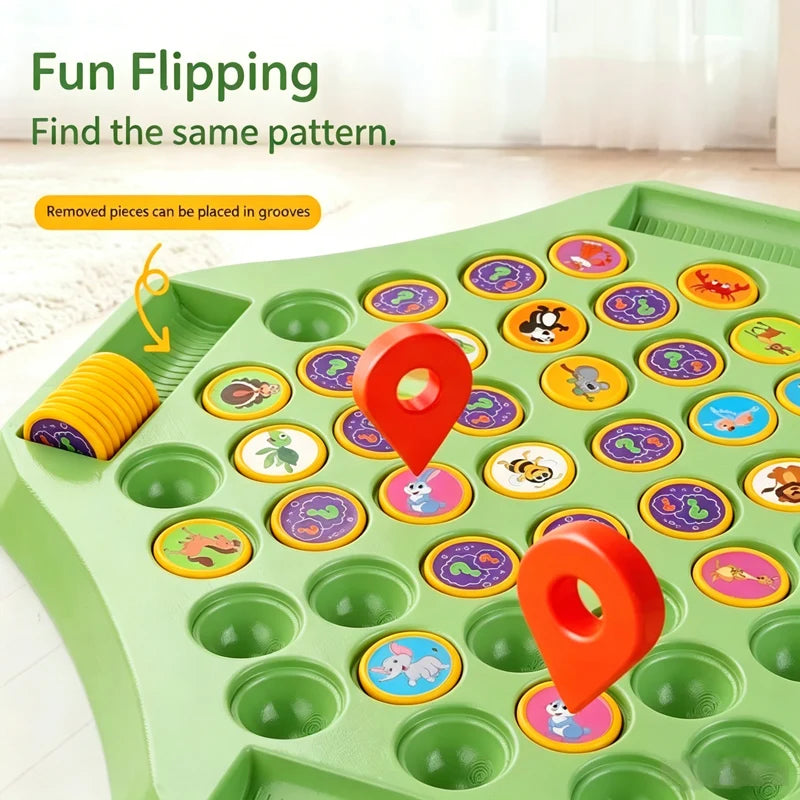 Kids’ Memory Match Board Game – Educational Learning Toy
