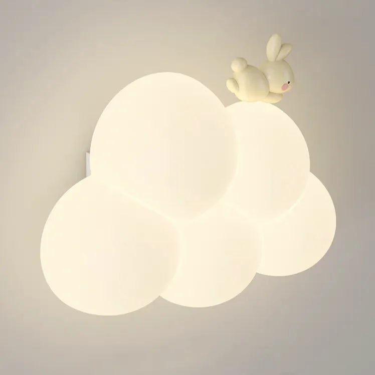 Children’s Cloud Wall Lamp – Warm LED Bedroom Light