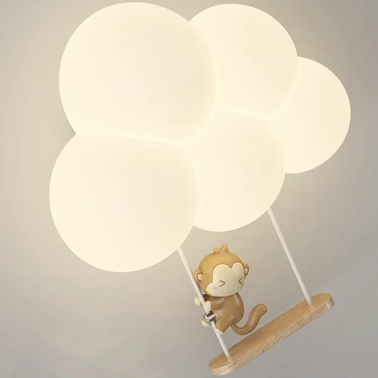 Children’s Cloud Wall Lamp – Warm LED Bedroom Light