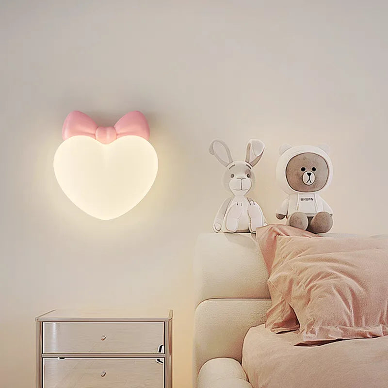 Children’s Cloud Wall Lamp – Warm LED Bedroom Light