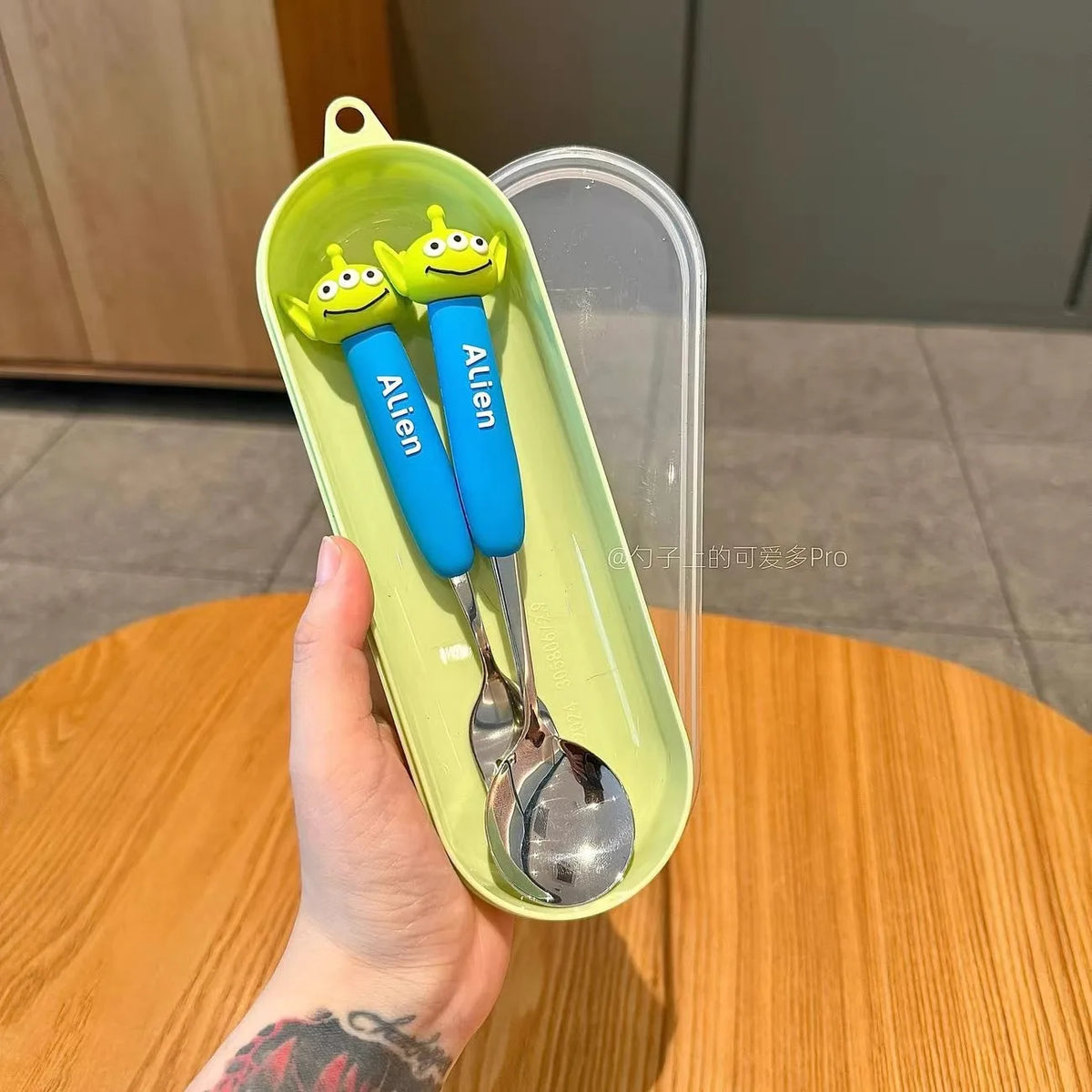 Character Children’s Cutlery Set with Travel Case
